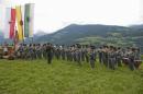 Feldmesse Musikkallisch umrahmt von den Tiroler Kaiserj�gern