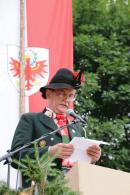 Grussworte des Landeskomandantenstellvertreter Sepp Kirchler