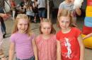 Gesichtsmalerein f�r Kinder beim Fest