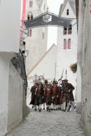 Filmaufnahmen f�r den Peter Mayer Film (darstellung des letzten Aufgebotes)