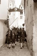 Filmaufnahmen f�r den Peter Mayer Film (darstellung des letzten Aufgebotes)