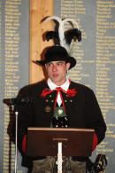 Gedenkrede mit Hauptmann Hannes Rabensteiner