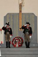 Kranzniederlegung im Gedenken an Tirols Helden (Ehrenleutnant Peter Brunner und Hans Rabensteiner