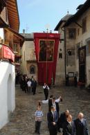 Fahnentr�ger bei Prozessionen