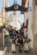 Sch�tzenkompanie beim Auszug 