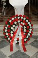 Kranz zum Gedenken der  gefallenen Villanderer aller Kriege